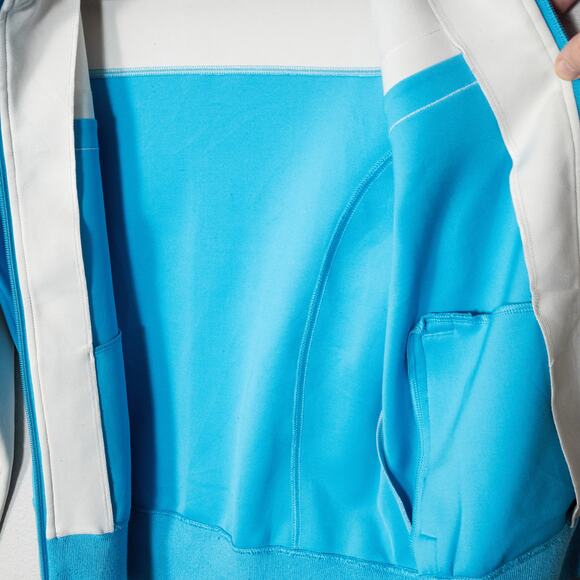 The North Face Jacket Sporty Retro Athleisure Size Medium Colorblock Track Style - Picture 6 of 8